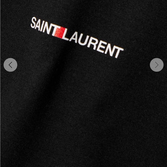 Saint Laurent printed tee size xs - Picture 2 of 9
